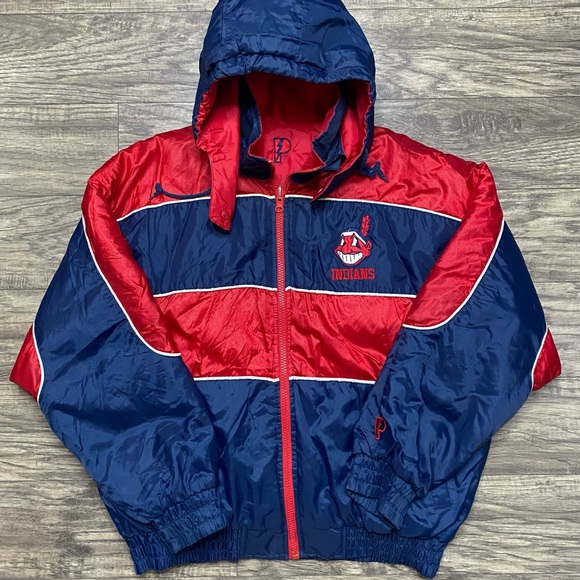 Vintage Cleveland Indians Pro Player Puffer Jacket